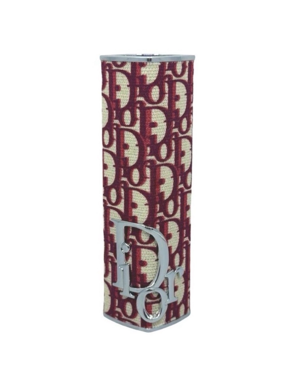 Dior | Dior Addict Couture Lipstick Case - Burgundy Oblique Monogram